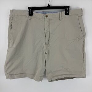 Polo Ralph Lauren Mens 44 Tan Stretch Classic Fit Chino Shorts 7.0 oz Twill